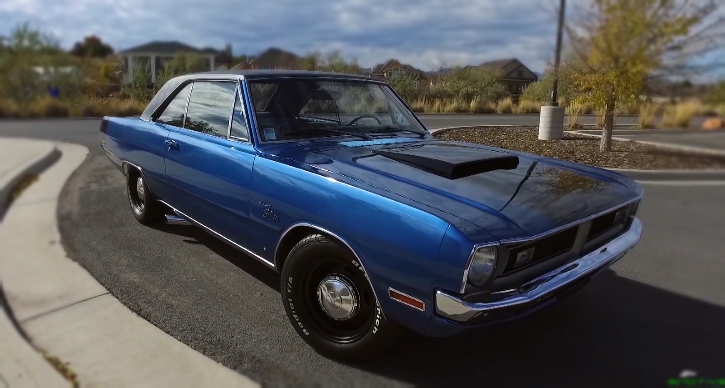 1971 dodge dart swinger test drive