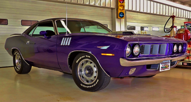 1971 plymouth hemi cuda 4-speed