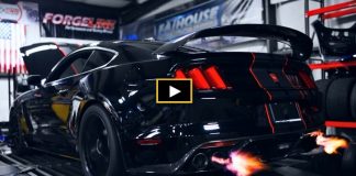 twin turbo shelby gt350 mustang dyno pull
