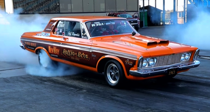 1963 plymouth belvedere 426 max wedge drag racing