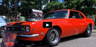 blown 1968 chevy camaro pro street build
