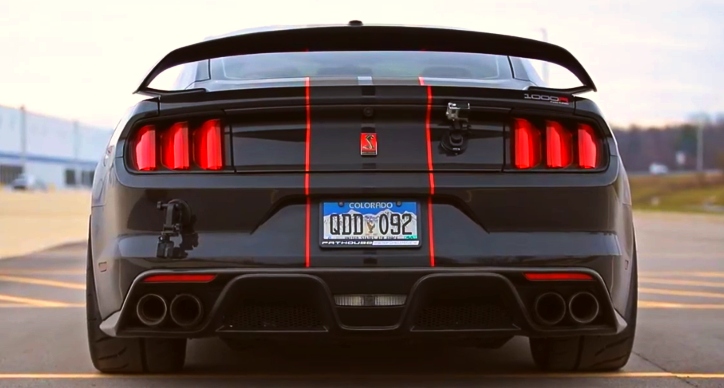 twin turbo shelby gt350 exhaust sound