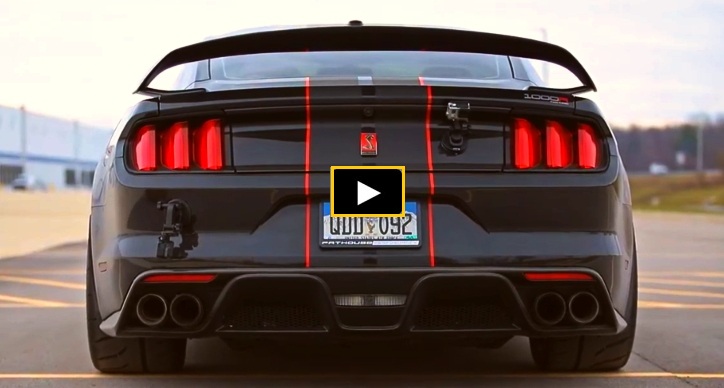 shelby gt350 mustang exhaust sound