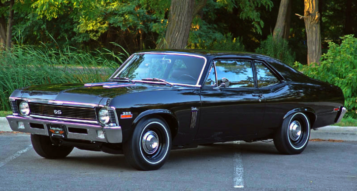 L89 optioned 1970 chevy nova ss