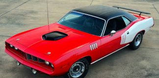 one of one 1971 plymouth cuda 4 speed