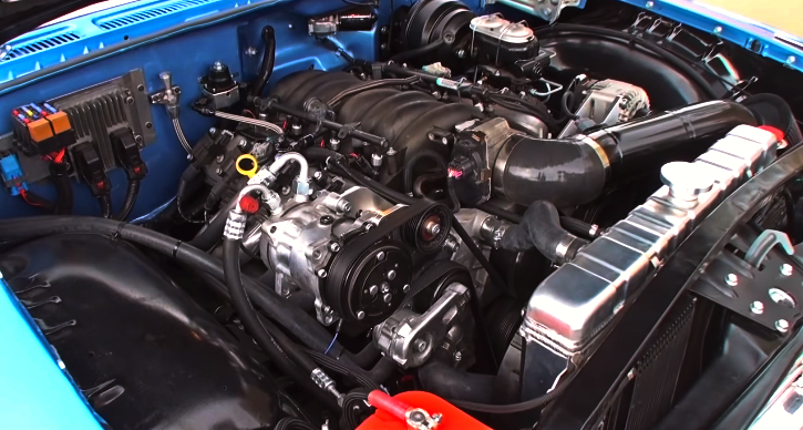 first generation chevy el camino restored