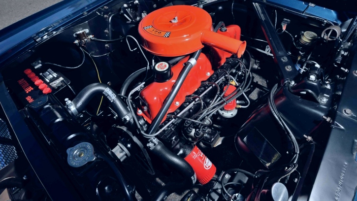 first ford mustang engine