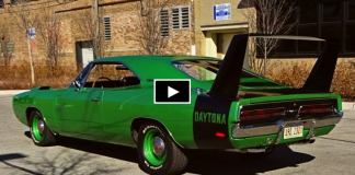 spring green 1969 dodge charger daytona
