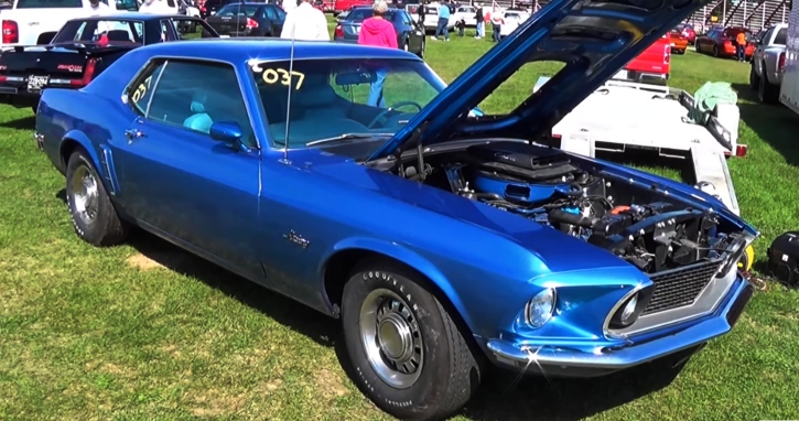 428 cobra jet ford mustang drag racing