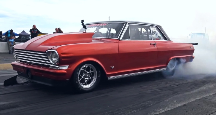 chevy II nova drag car