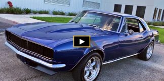 restomodded 1967 chevrolet camaro