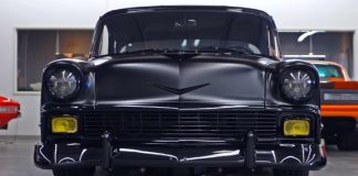 custom built 4-door 1956 chevy