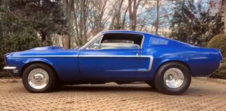 1968 ford mustang pro street