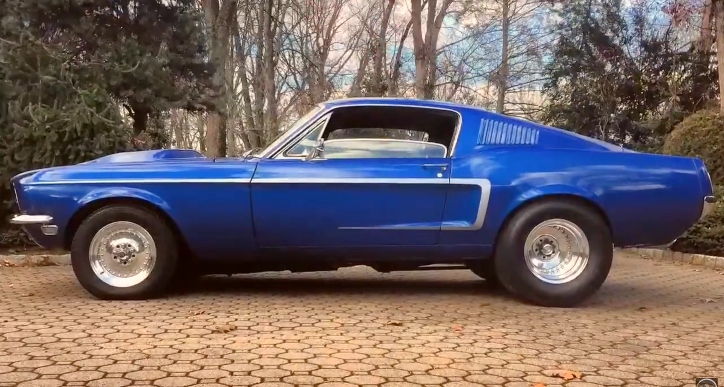 1968 ford mustang pro street