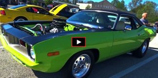 sublime green plymouth cuda 440