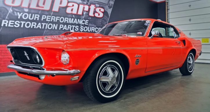 restored 1969 ford mustang 600