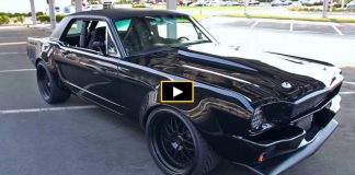 widebody 1966 ford mustang build