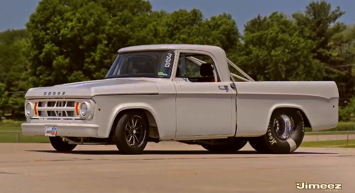 big block dodge truck byron dragway