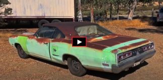 barn find dodge coronet 440 six pack
