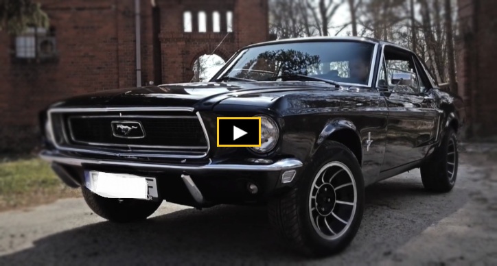 1968 mustang coupe video