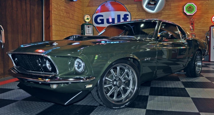 pro touring 1969 mustang fastback