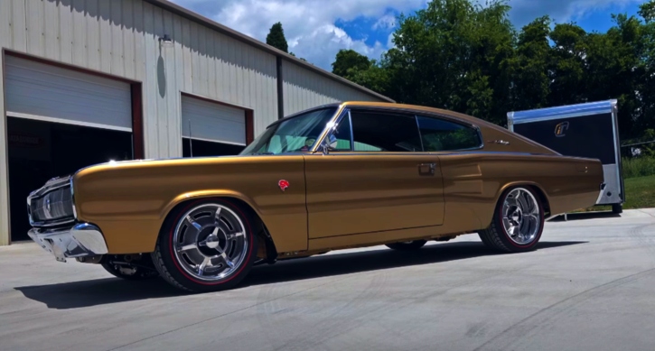 hellcat powered 1966 dodge charger