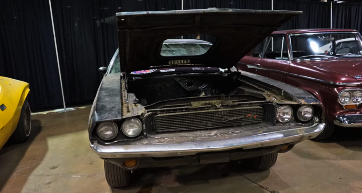 1970 dodge challenger 440 six pack barn find