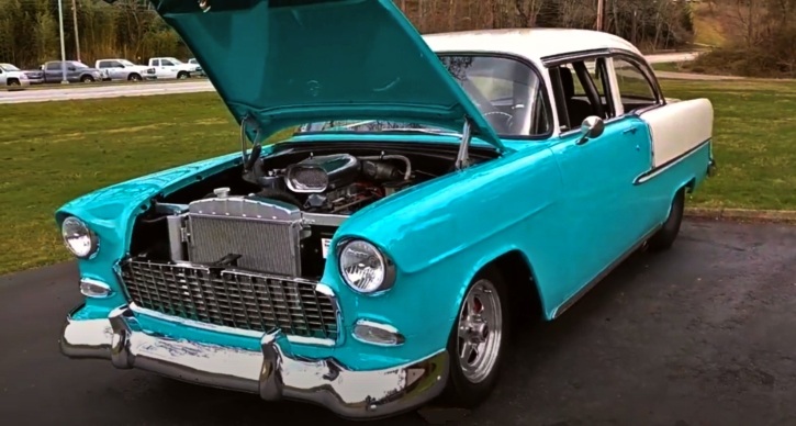 1955 chevy 383 stroker pro street