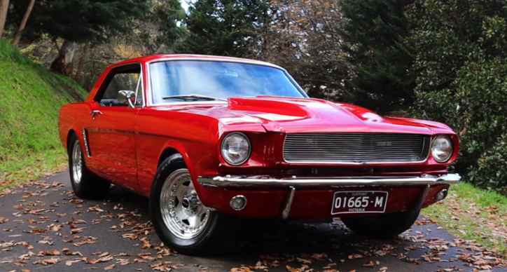 custom 1965 ford mustang