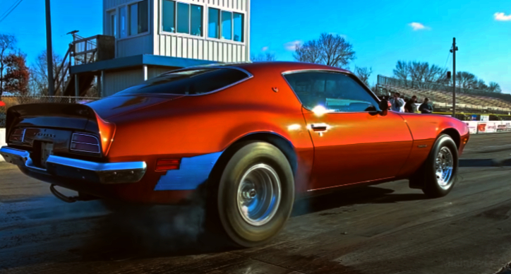 pontiac firebird drag racing