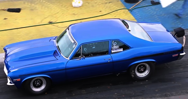 big block chevy nova drag racing