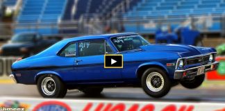 big block chevy nova running 9s