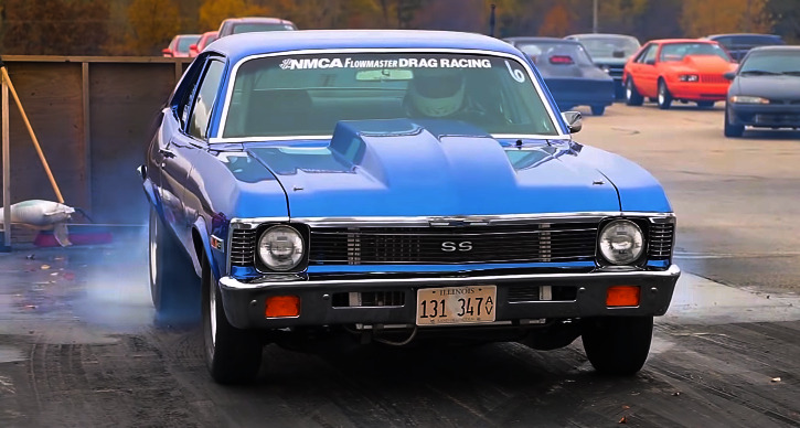 1971 chevy nova drag racing