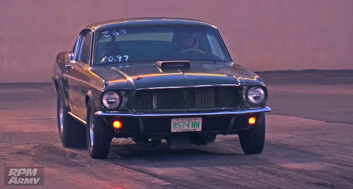 10 second 1967 ford mustang