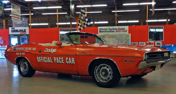 1971 dodge challenger indy 500 survivor