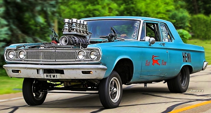 blown 1965 dodge hemi coronet