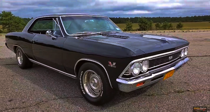 black on black 1966 chevy chevelle 396 big block