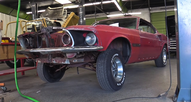 rare r-code ford mustang fastback