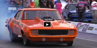bankston nos boss camaro drag racing