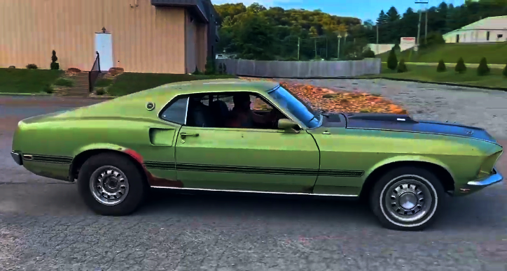 1969 ford mustang mach 1 survivor