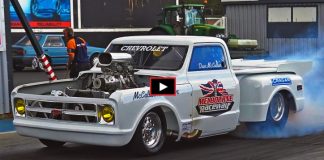 9 second big block chevy truck