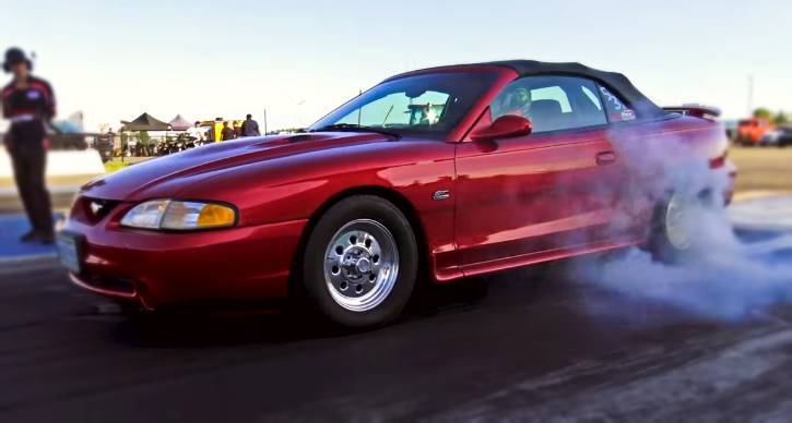 8 second ford mustang convertible