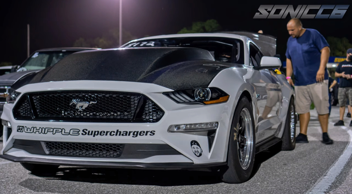 supercharged s550 mustang world record