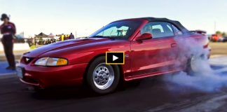 daily driven ford mustang running 8's