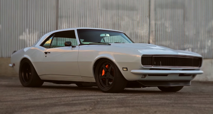 custom 1968 chevy camaro lsx engine