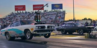 1968 plymouth barracuda dodge hemi shootout