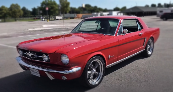 1965 ford mustang restomod