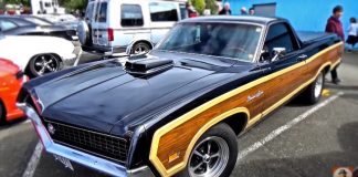 rare 1971 ford ranchero squire gt