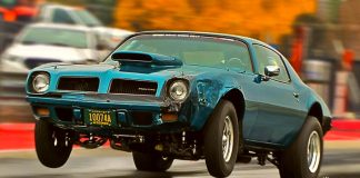 naturally aspirated pontiac firebird drag racing