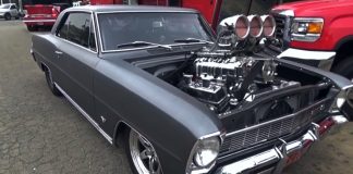 blown chevy II pro street